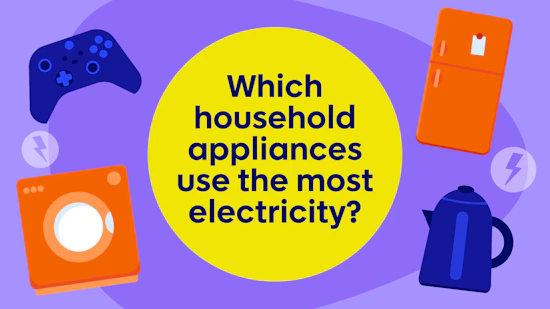 Which household appliances use the most electricity?